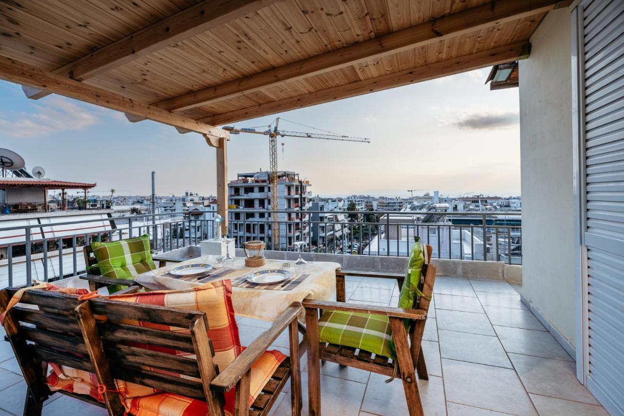 Appartement Penthouse Of Diamond à Athènes Extérieur photo