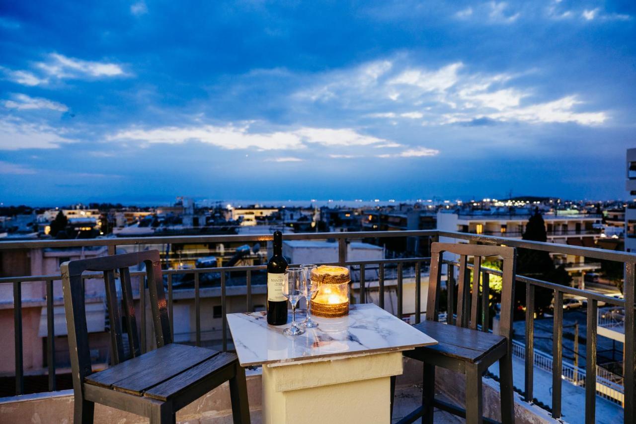 Appartement Penthouse Of Diamond à Athènes Extérieur photo